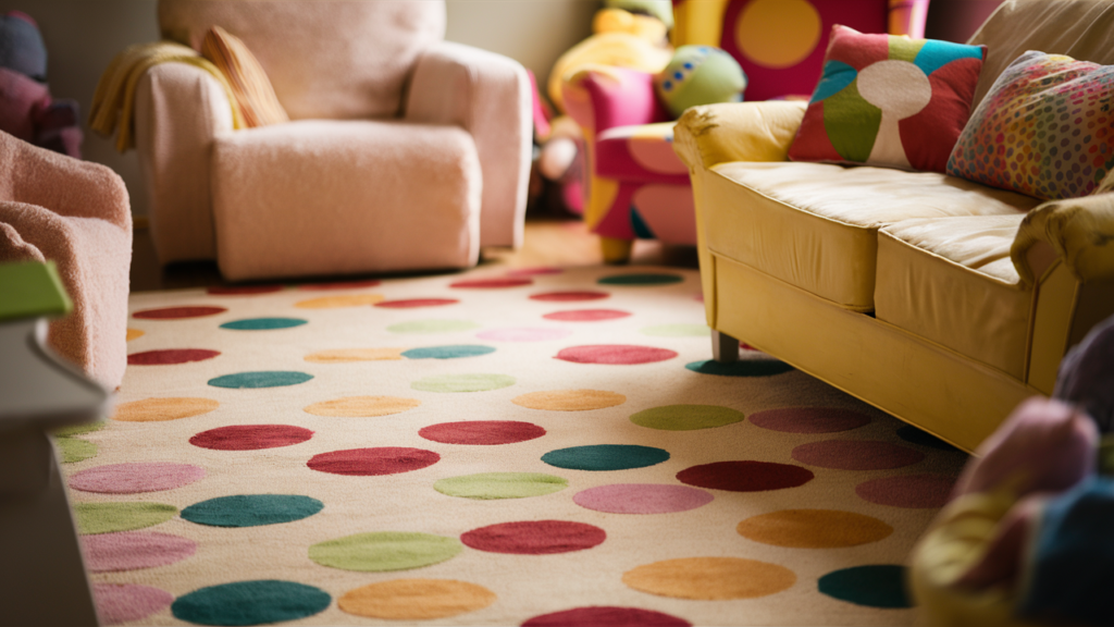 A warm and inviting children's living room