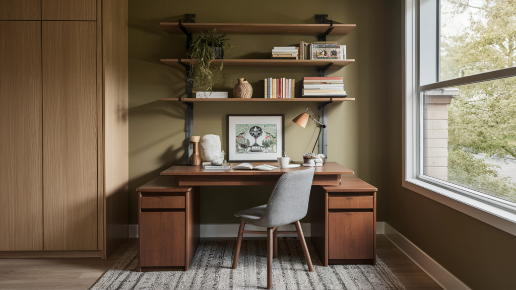 A Convertible Desk That Folds Into A Cabinet