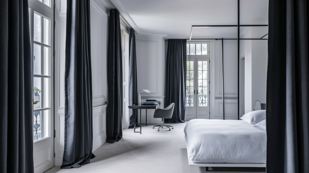 A Luxurious And Minimalist Guest Room Design