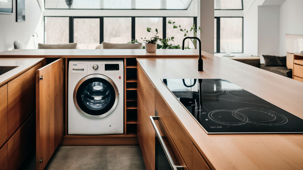 A Sleek, Modern Scandinavian-style Kitchen