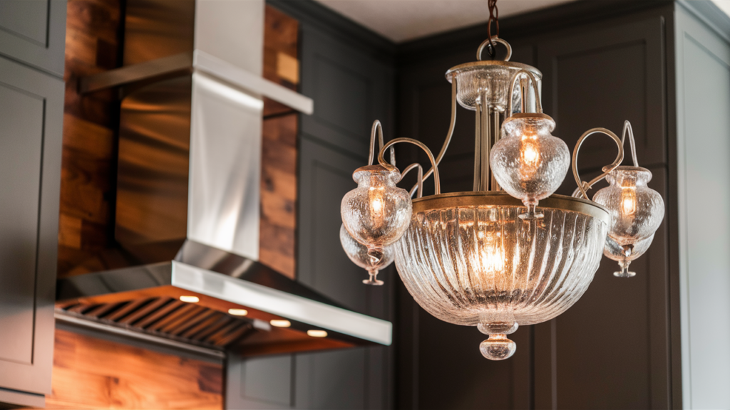 Kitchen Design Featuring A Unique And Eclectic Focal Point