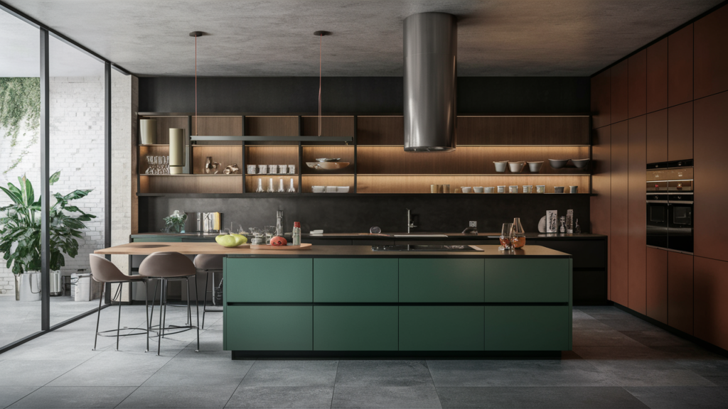 modern kitchen with innovative storage solutions