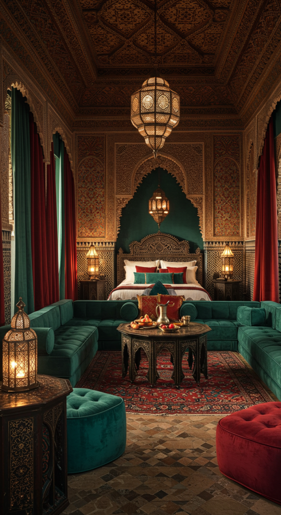 A Moroccan-style Bedroom