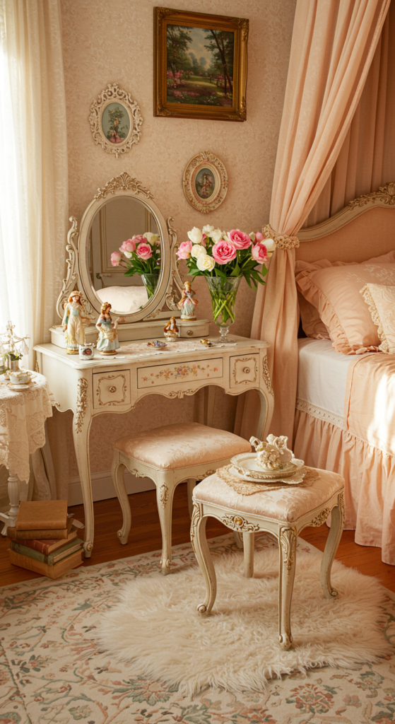 A Cozy Vintage Princess Bedroom