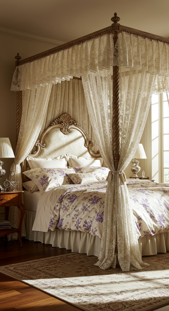 A Luxurious Canopy Bed