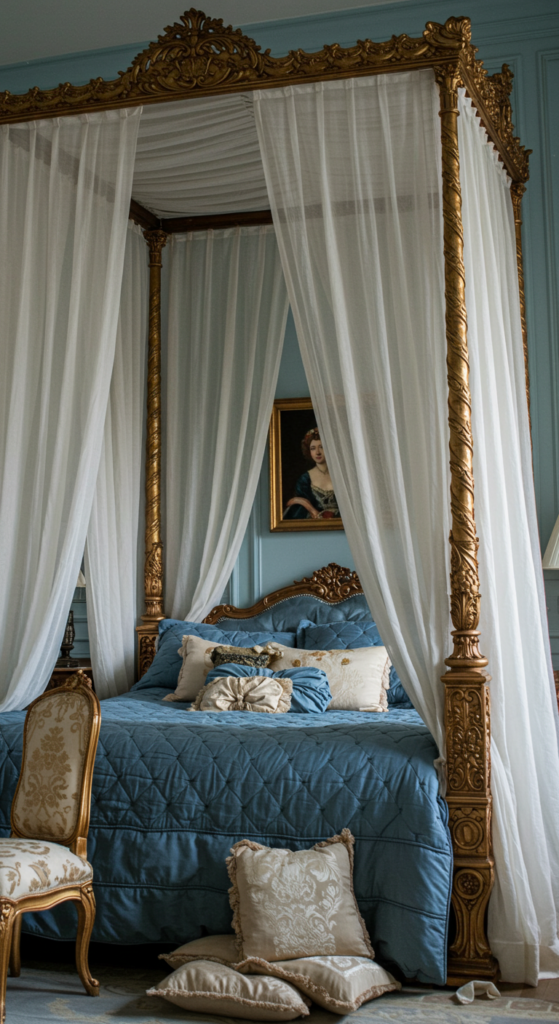 A Luxurious Princess Canopy Bed