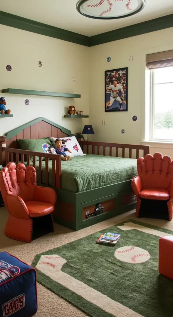 Interactive Football-themed Room With Scoreboard Wall