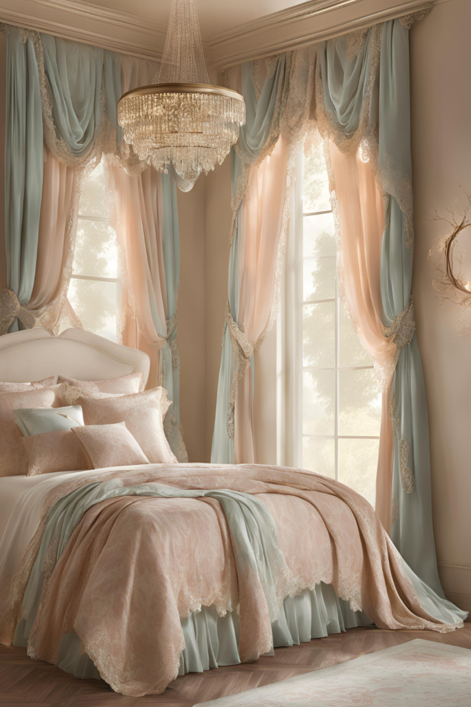 Vintage-style Drapes With Tiebacks