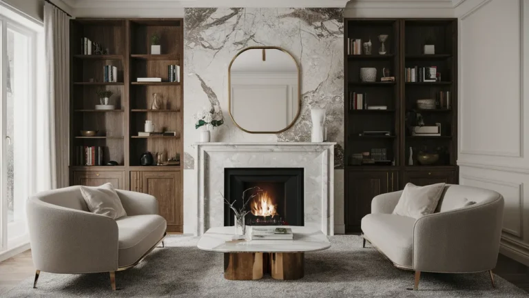 10 Marble Fireplace Surrounds Ideas