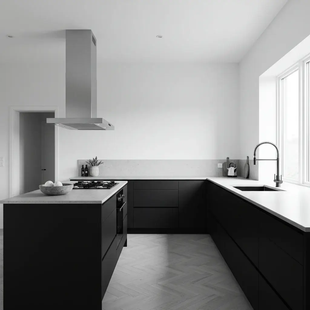 40 Monochrome Kitchen Ideas