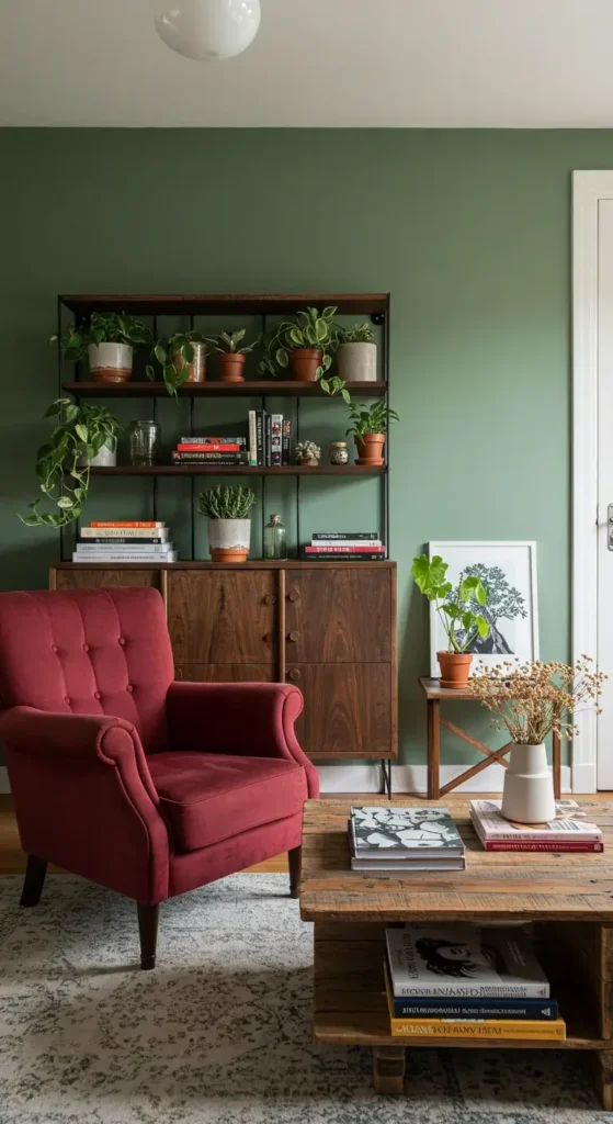 A Small But Charming Apartment Living Room