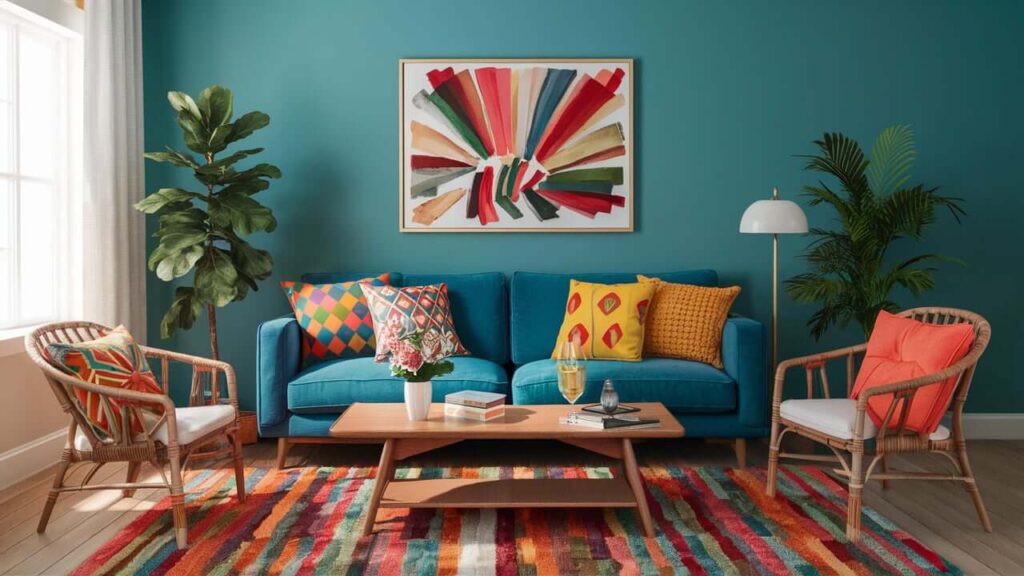 Add A Pop Of Color With Vibrant Cushions, Throw Pillows