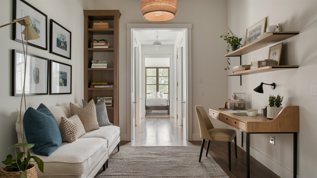 Hall Room With A Cozy Seating Area