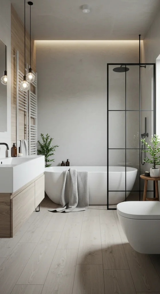 A Scandinavian-inspired Bathroom