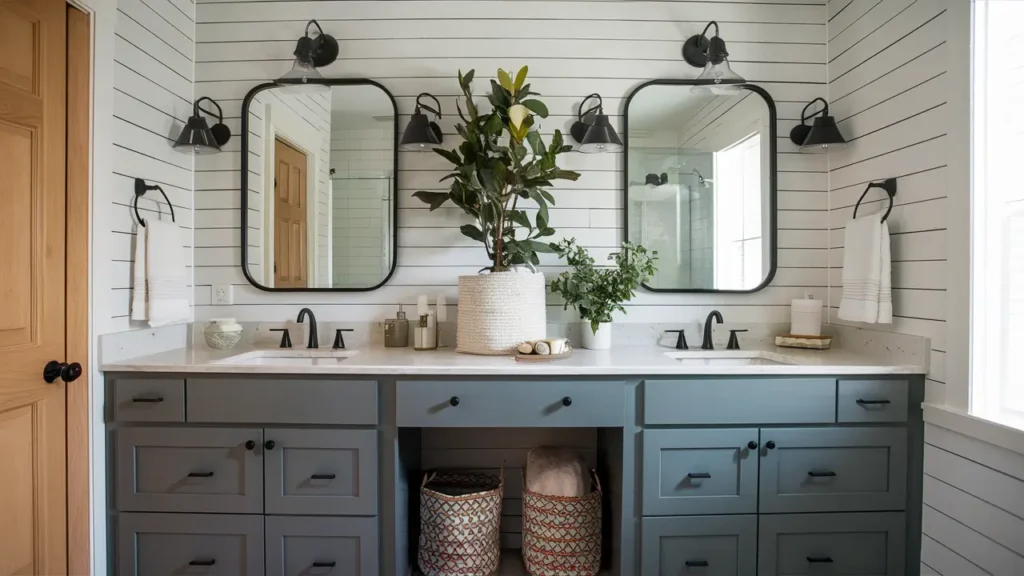 Bathroom Makeover With A Fresh Coat Of Chalk Paint