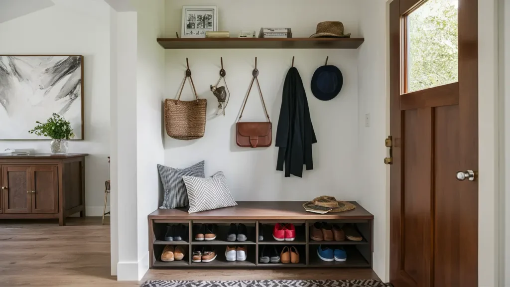 Wall-mounted Hooks For Coats, Hats, And Bags