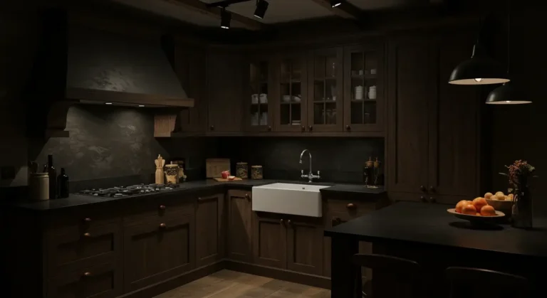 30 Dark Rustic Kitchen Ideas