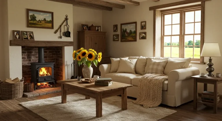 35 Cozy Farmhouse Living Room Ideas