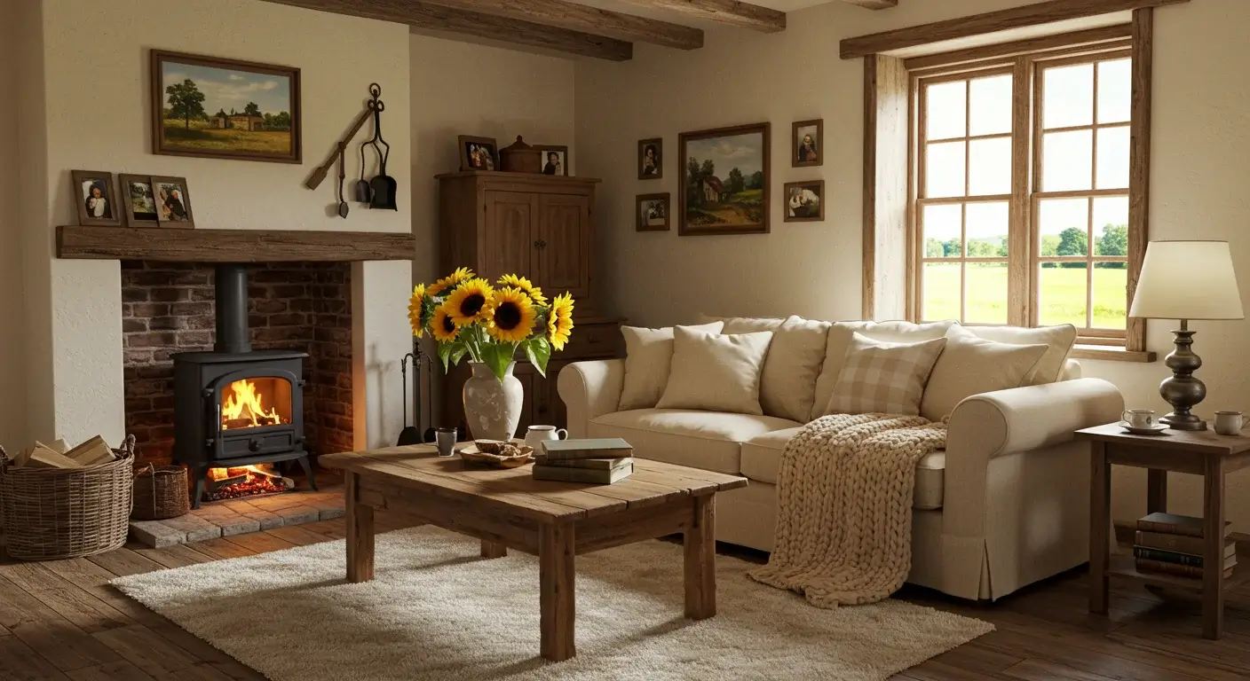 35 Cozy Farmhouse Living Room Ideas